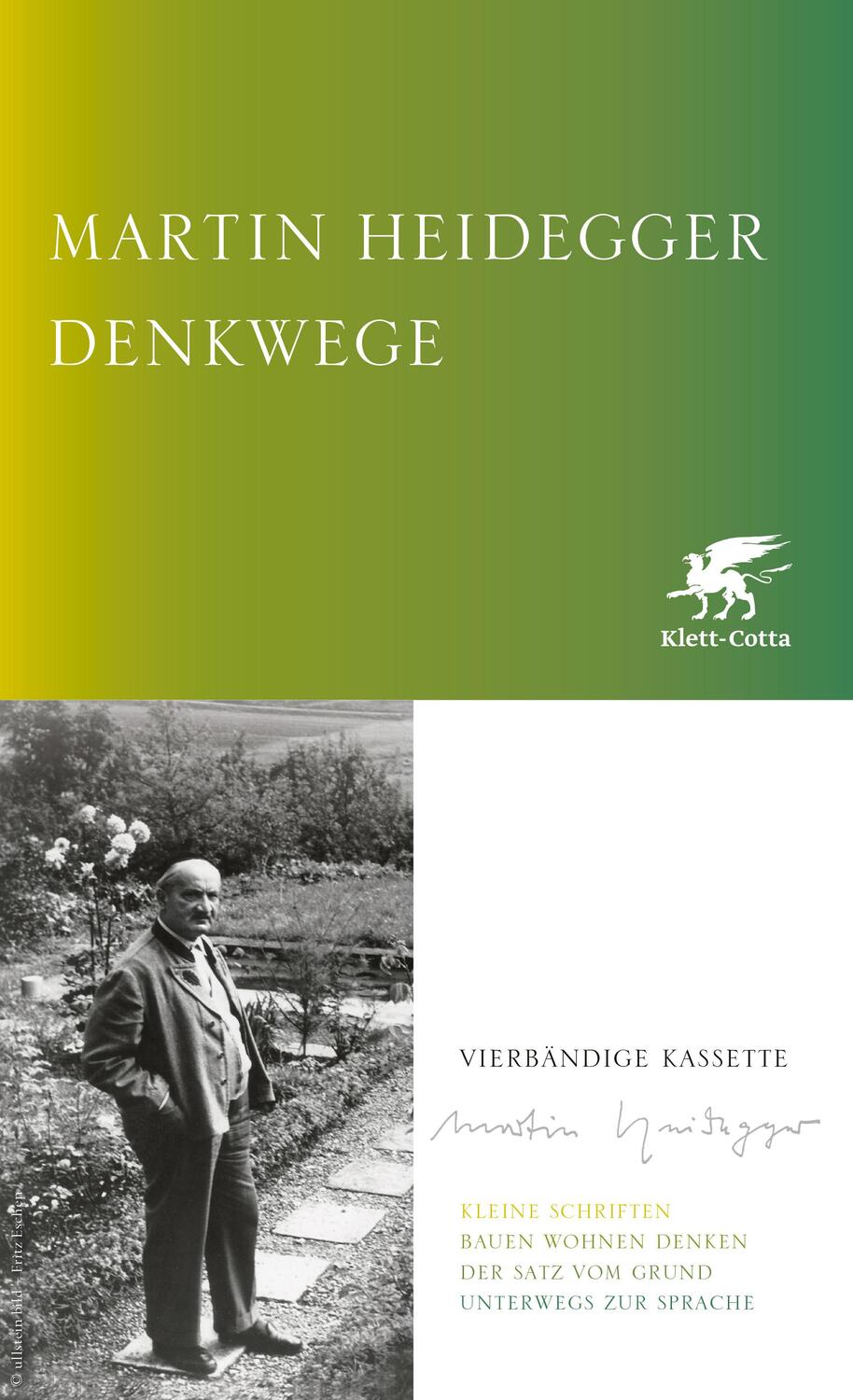 Cover: 9783608947618 | Denkwege. Ausgabe in vier Bänden | Martin Heidegger | Buch | Deutsch