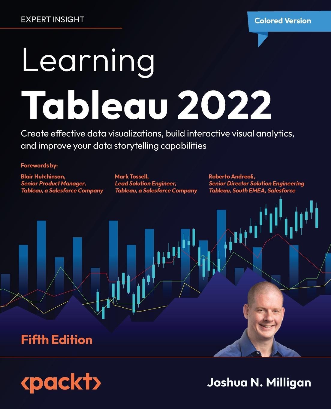 Cover: 9781801072328 | Learning Tableau 2022 - Fifth Edition | Joshua N. Milligan | Buch
