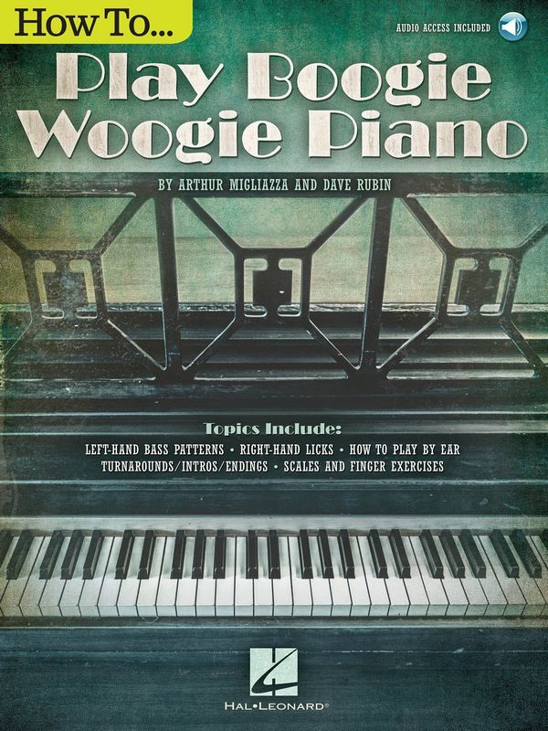Cover: 9781495007910 | How to Play Boogie Woogie Piano | keyboard instruction | Hal Leonard
