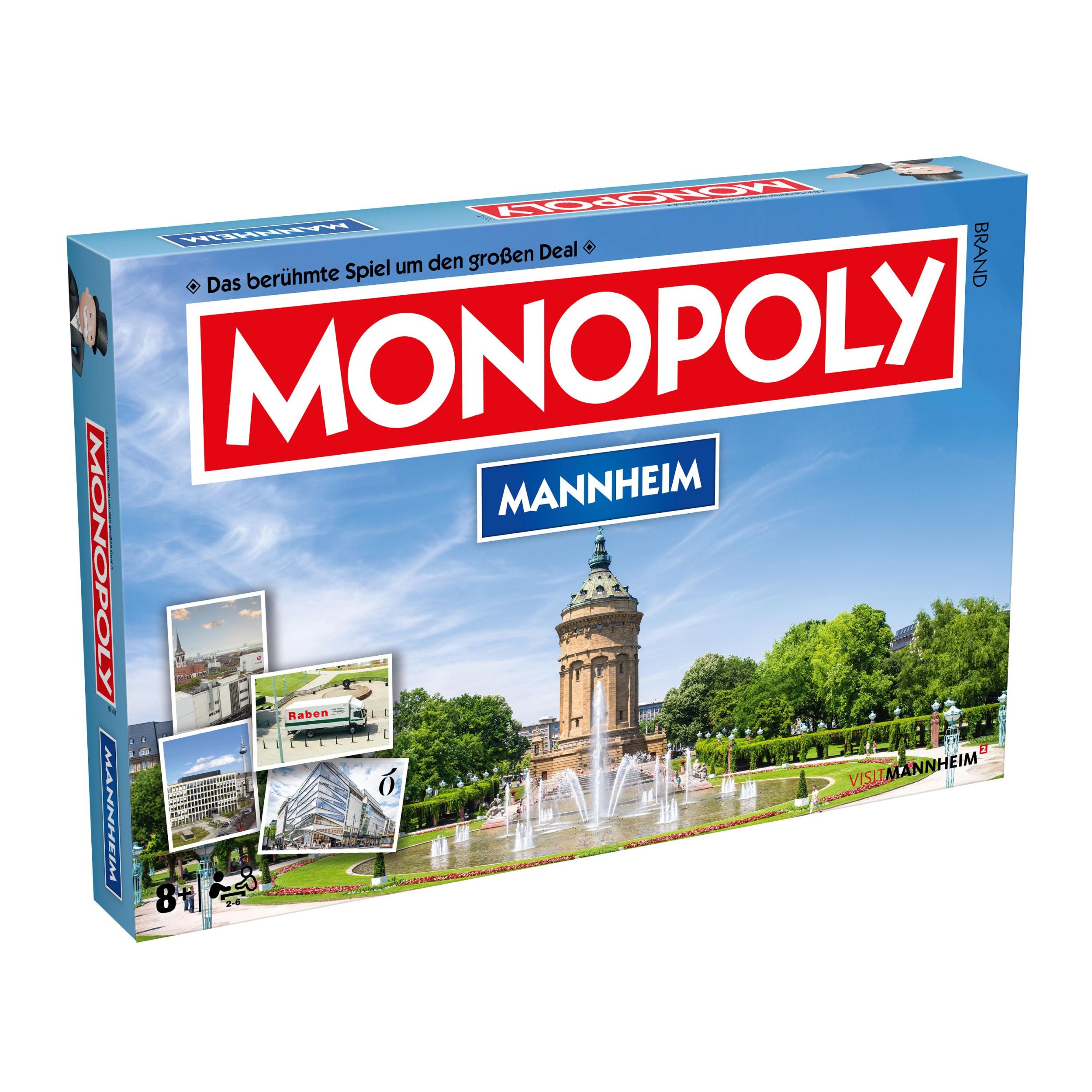 Bild: 5036905059008 | Monopoly Mannheim | Spiel | Deutsch | 2024 | Winning Moves