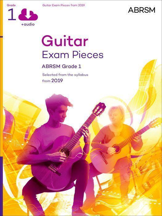 Cover: 9781786012210 | Guitar Exam Pieces from 2019 Grade 1 + CD | Version With CD | ABRSM