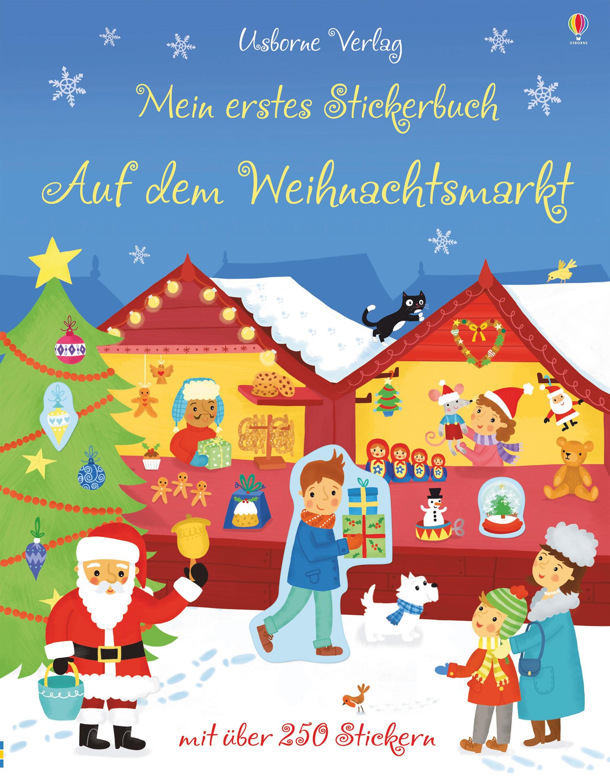 Cover: 9781782323075 | Mein erstes Stickerbuch: Auf dem Weihnachtsmarkt | James Maclaine