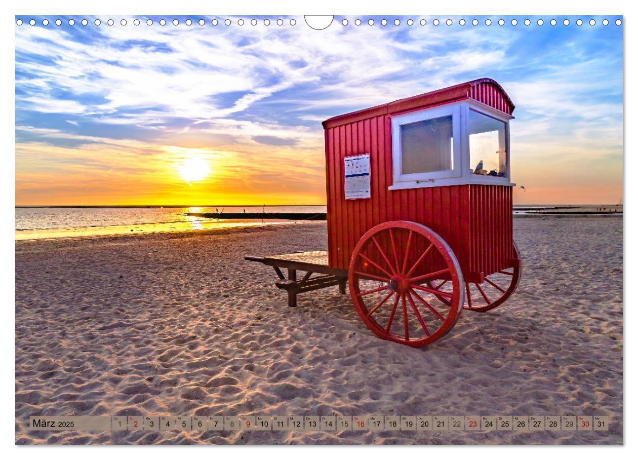 Bild: 9783435349883 | BORKUM Trauminsel in der Nordsee (Wandkalender 2025 DIN A3 quer),...