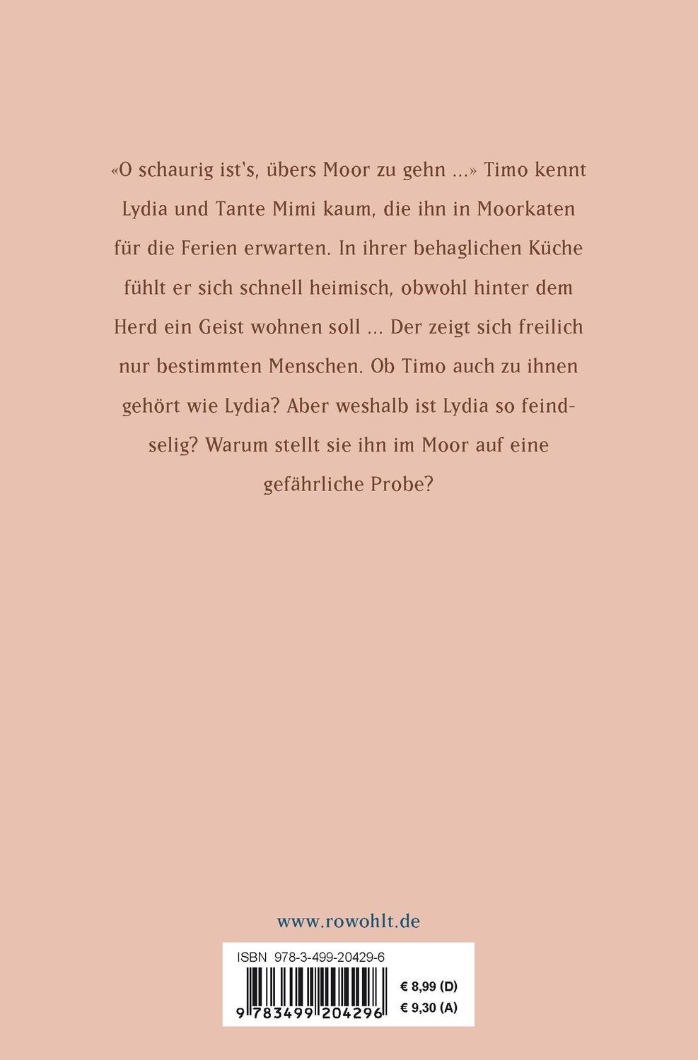 Rückseite: 9783499204296 | Die Moorgeister | Angela Sommer-Bodenburg | Taschenbuch | Deutsch