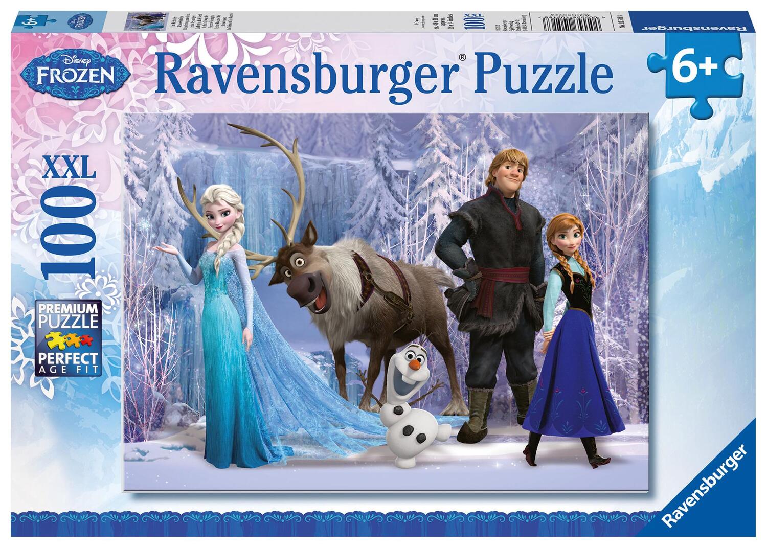 Cover: 4005556105168 | Disney The Frozen: Im Reich der Schneekönigin. Puzzle 100 Teile XXL