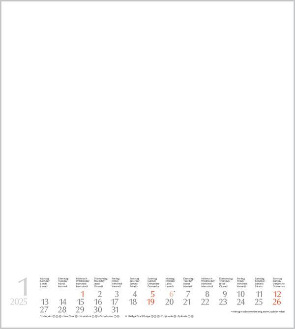 Bild: 9783731877677 | Foto-Malen-Basteln Bastelkalender weiß 2025 | Verlag Korsch | Kalender