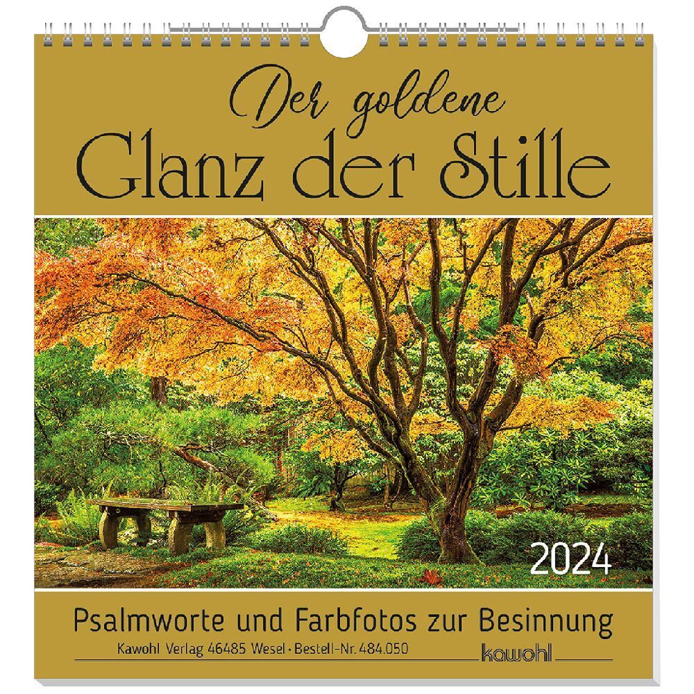 Cover: 9783754805046 | Der goldene Glanz der Stille 2024 | Kalender | Spiralbindung | 14 S.