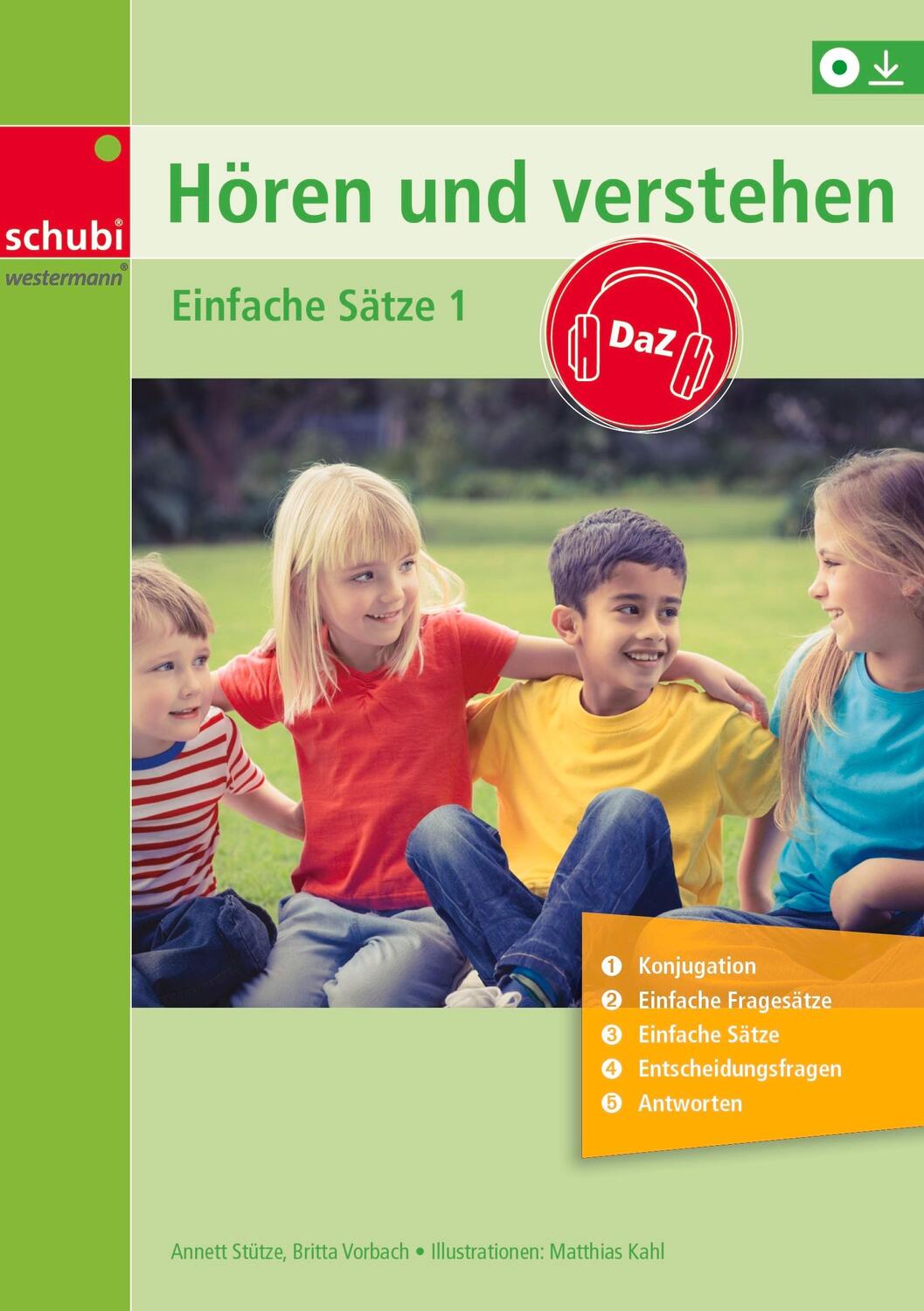 Cover: 9783867236904 | Hören und Verstehen DaZ. Einfache Sätze Band 1 | Einfache Sätze Band 1
