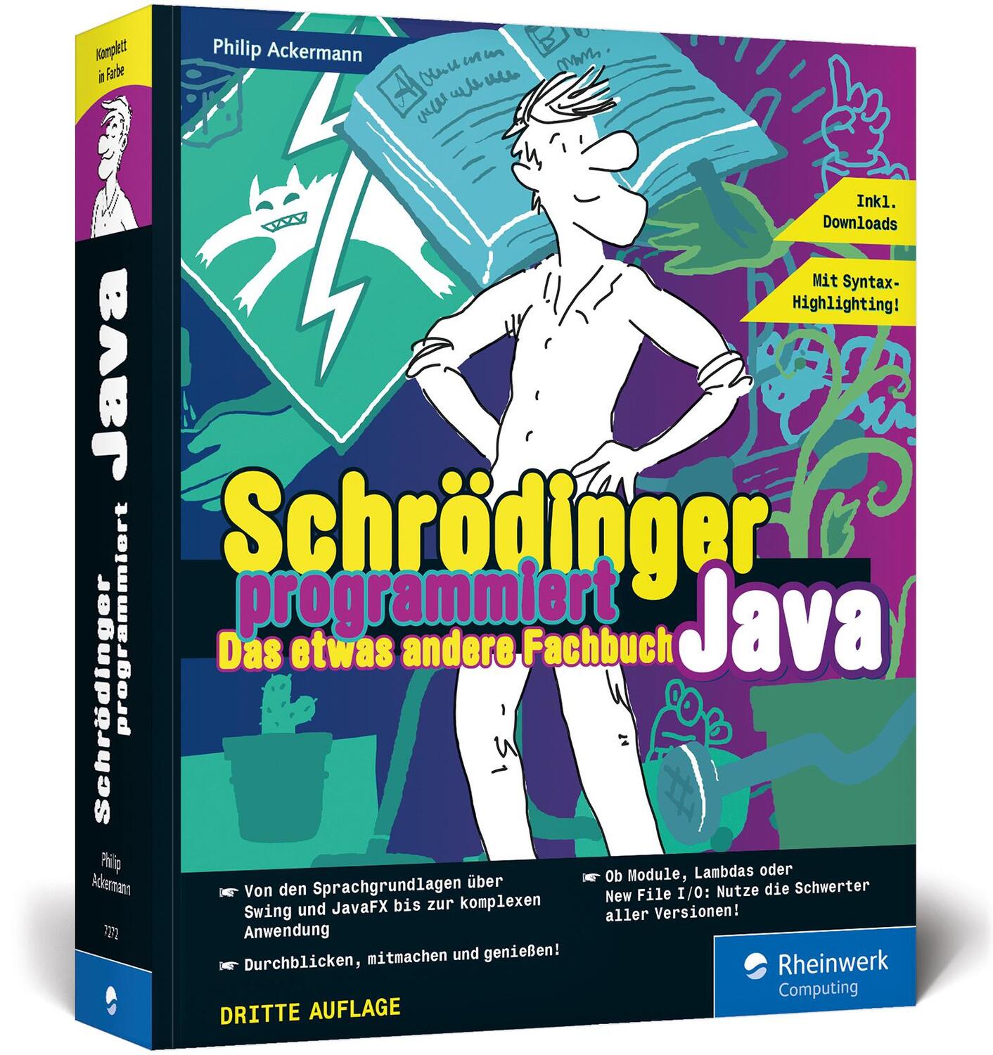 Cover: 9783836272728 | Schrödinger programmiert Java | Philip Ackermann | Taschenbuch | 2019