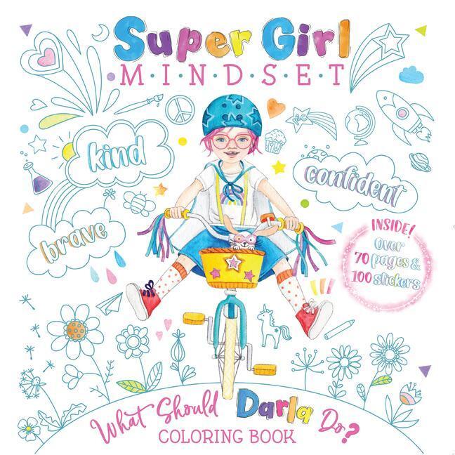 Cover: 9781733094627 | Super Girl Mindset Coloring Book: What Should Darla Do? | Levy (u. a.)