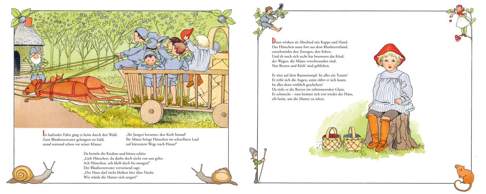 Bild: 9783480238873 | Hänschen im Blaubeerenwald | Elsa Beskow | Buch | 32 S. | Deutsch