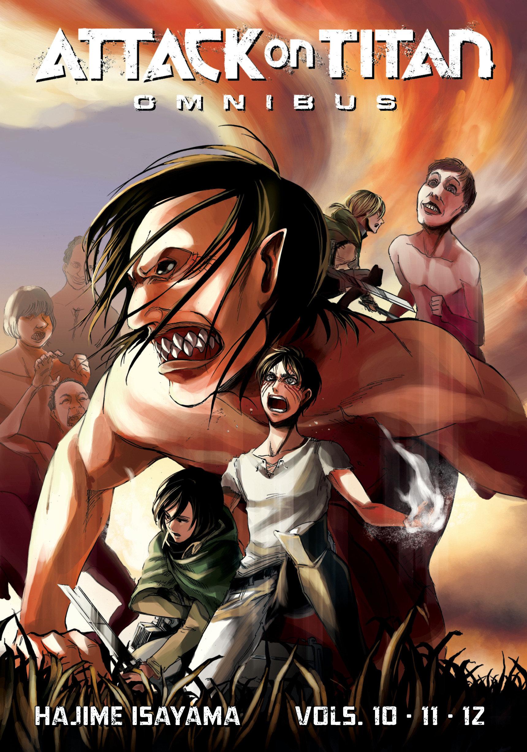 Cover: 9781646513772 | Attack on Titan Omnibus 4 (Vol. 10-12) | Hajime Isayama | Taschenbuch