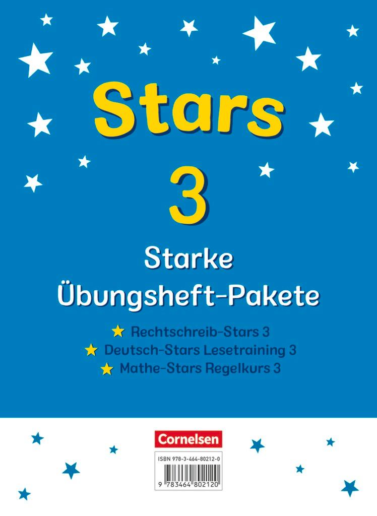 Cover: 9783464802120 | STARS - starke Übungshefte - 3. Schuljahr - Übungshefte im Paket...