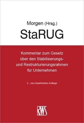 Cover: 9783814590431 | StaRUG | Christoph Morgen | Buch | Deutsch | 2021 | EAN 9783814590431