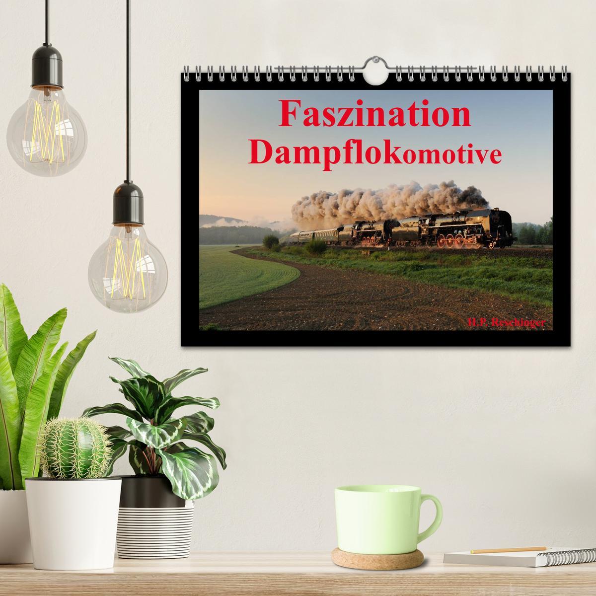 Bild: 9783435639014 | Faszination Dampflokomotive (Wandkalender 2025 DIN A4 quer),...