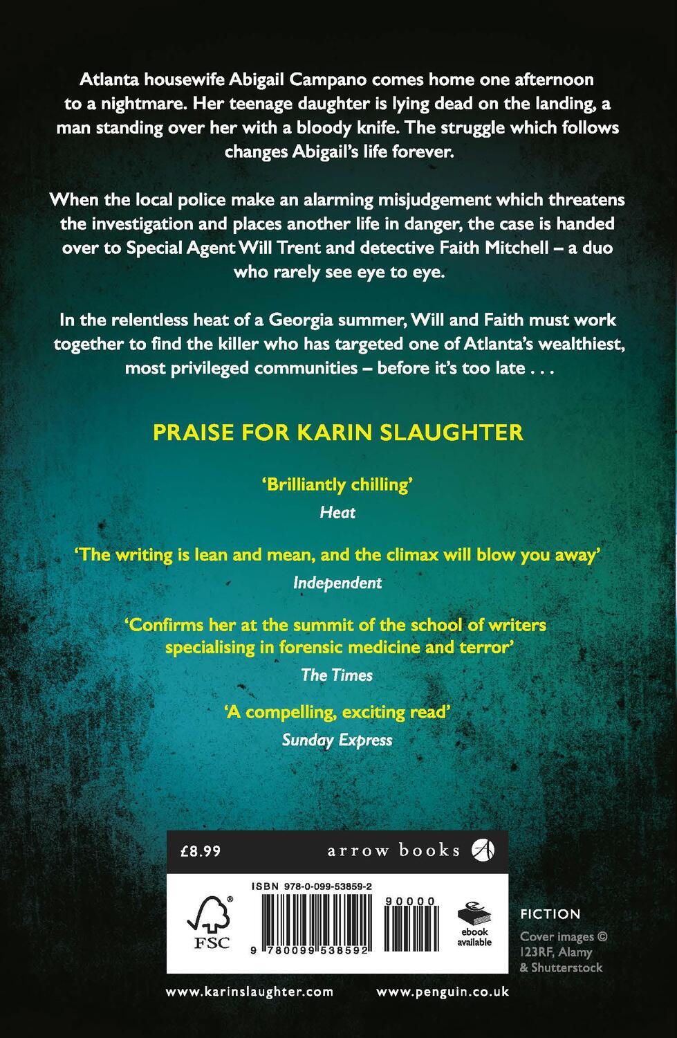 Rückseite: 9780099538592 | Fractured | (The Will Trent Series, Book 2) | Karin Slaughter | Buch
