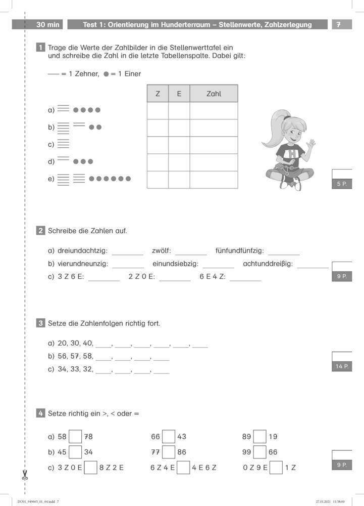 Bild: 9783129496657 | Klett Die Mathe-Helden: Mathe-Tests 2. Klasse | Broschüre | 64 S.