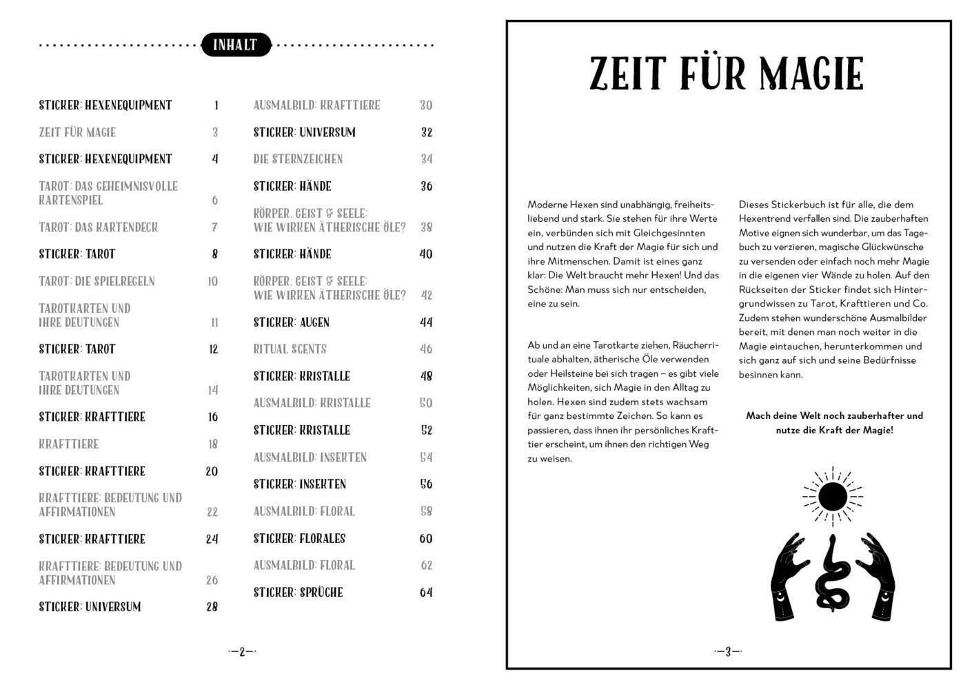 Bild: 9783745913170 | Die Kraft der Magie - Das Stickerbuch | Taschenbuch | 64 S. | Deutsch