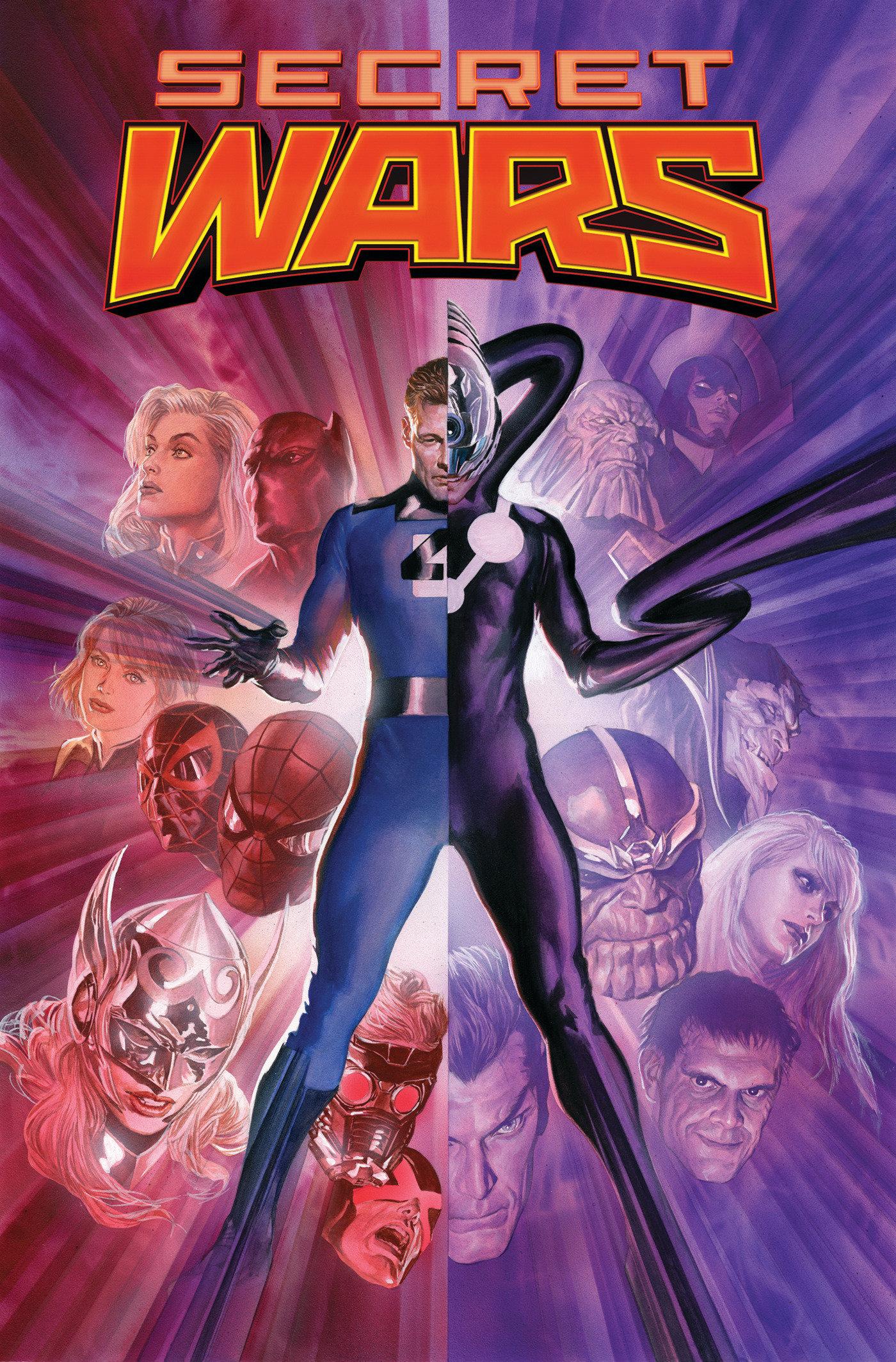 Cover: 9781302959777 | Secret Wars by Jonathan Hickman Omnibus Alex Ross Reed Richards Cover