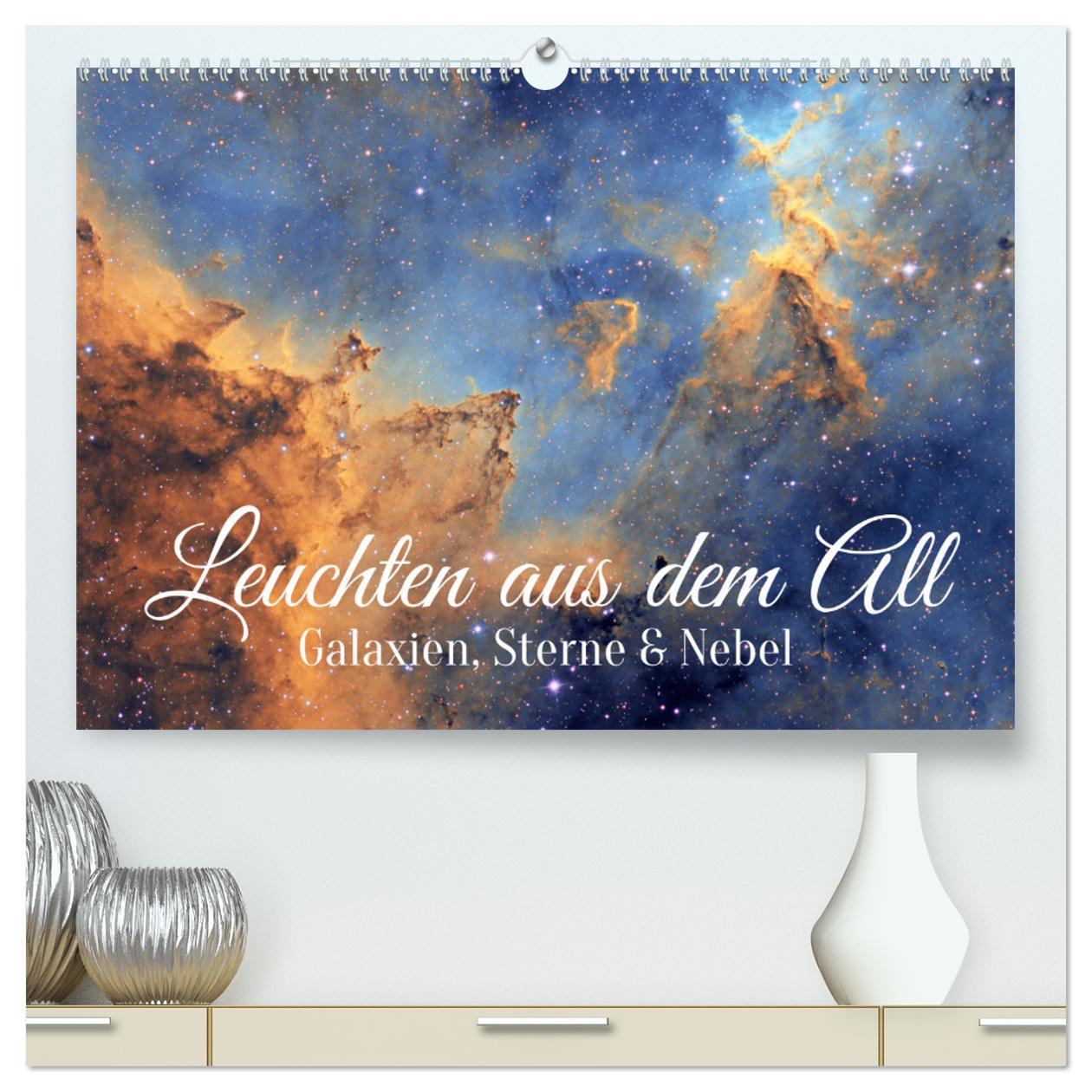 Cover: 9783435044788 | Galaxien, Sterne und Nebel: Leuchten aus dem All (hochwertiger...