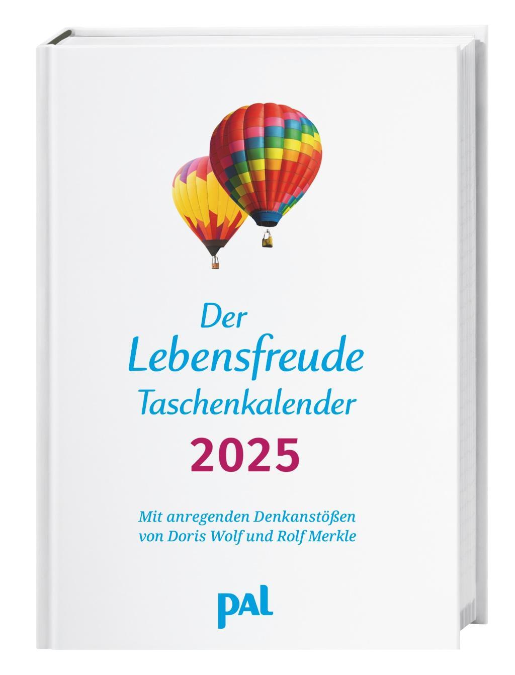 Cover: 9783840196119 | PAL - Der Lebensfreude Taschenkalender 2025 | Kalender | 476 S. | 2026