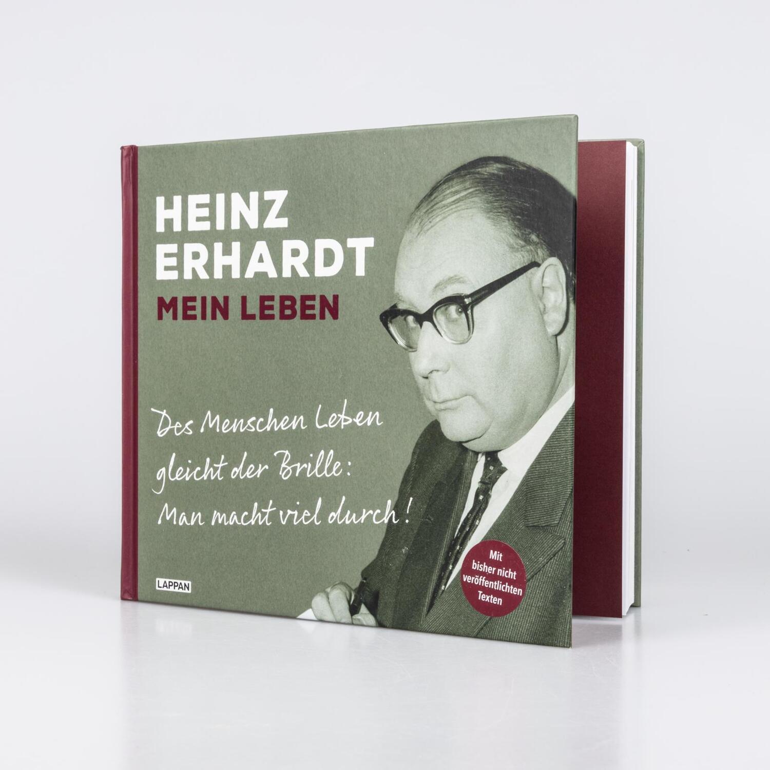 Bild: 9783830336440 | Heinz Erhardt: Mein Leben | Heinz Erhardt (u. a.) | Buch | 176 S.