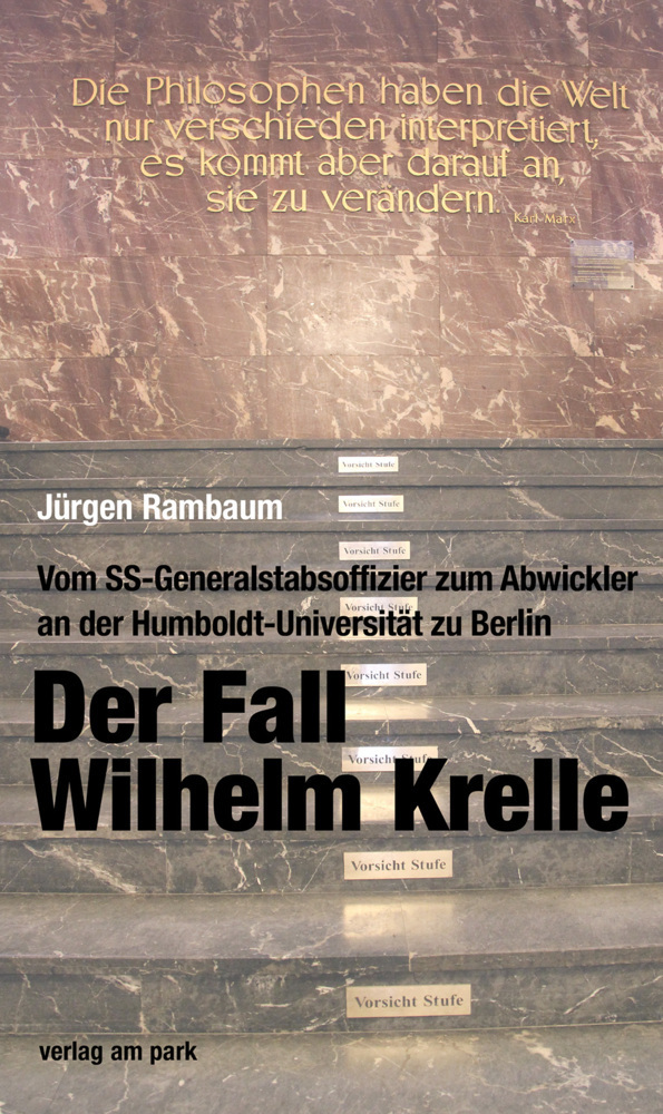 Cover: 9783947094479 | Der Fall Wilhelm Krelle | Jürgen Rambaum | Taschenbuch | 128 S. | 2020