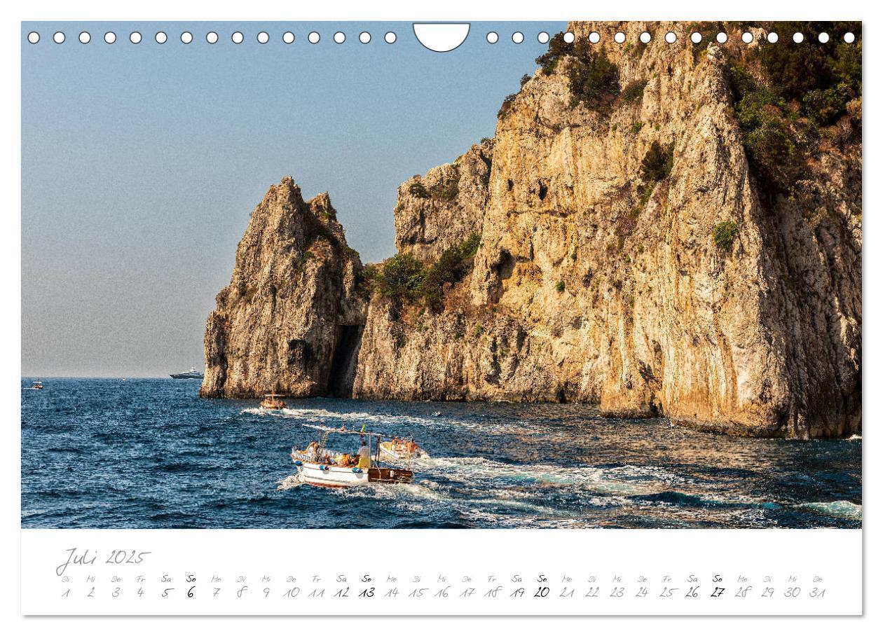 Bild: 9783435211920 | Capri, Insel der Sehnsucht (Wandkalender 2025 DIN A4 quer),...