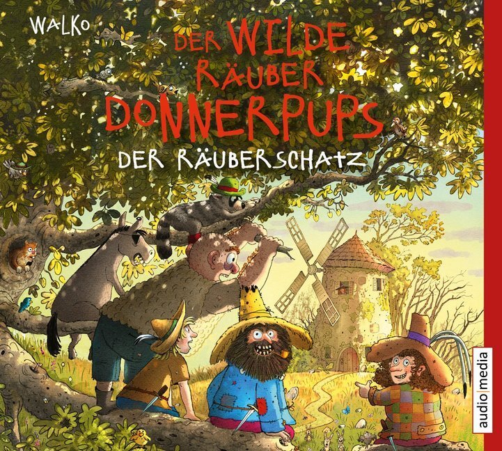 Cover: 9783963980664 | Der wilde Räuber Donnerpups - Der Räuberschatz, 1 Audio-CD | Walko