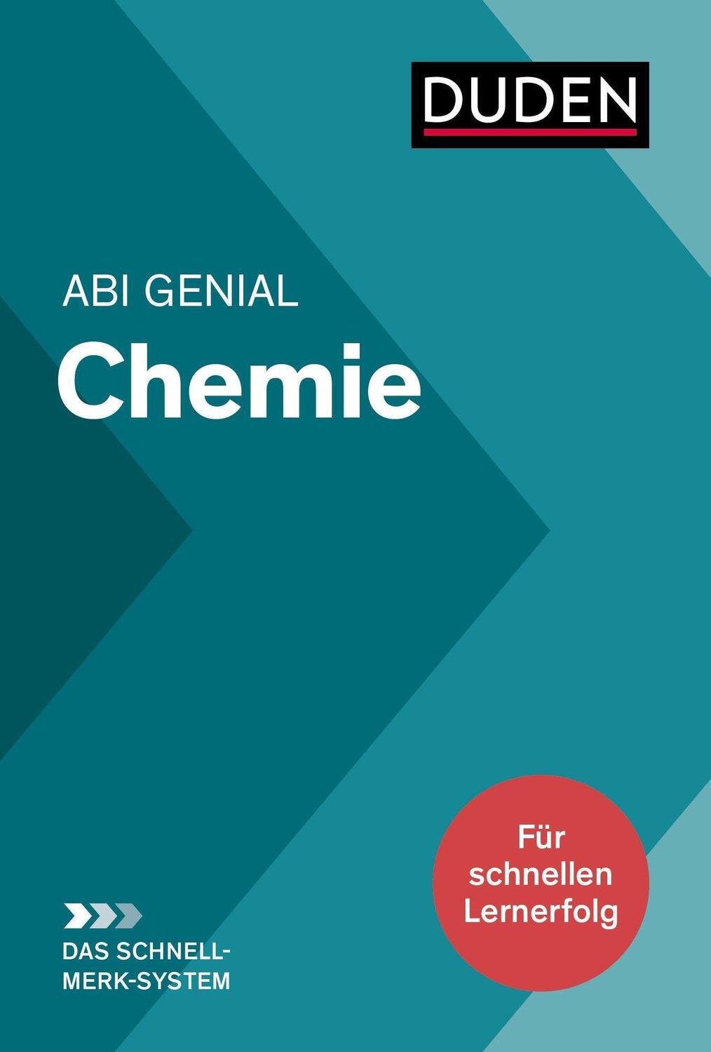 Cover: 9783411706556 | Abi genial Chemie: Das Schnell-Merk-System | Eva Danner (u. a.) | Buch