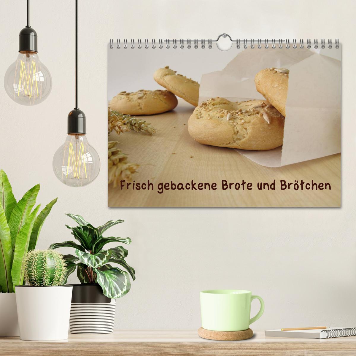 Bild: 9783435618873 | Frisch gebackene Brote und Brötchen (Wandkalender 2025 DIN A4...