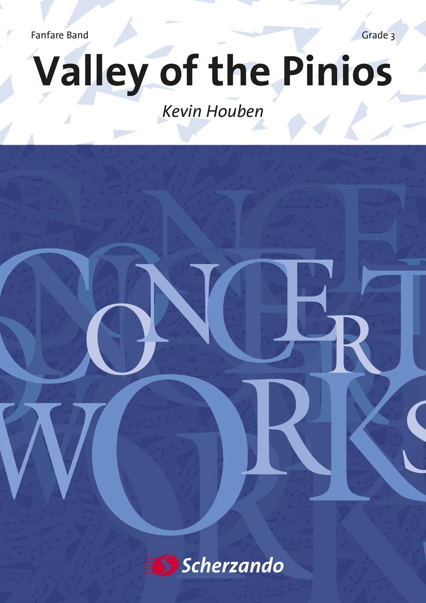 Cover: 9790035086087 | Valley of the Pinios | Kevin Houben | Scherzando Concert Works | 2007