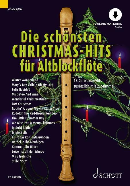 Cover: 9783795721732 | Die schönsten Christmas-Hits für Alt-Blockflöte | Broschüre | Deutsch