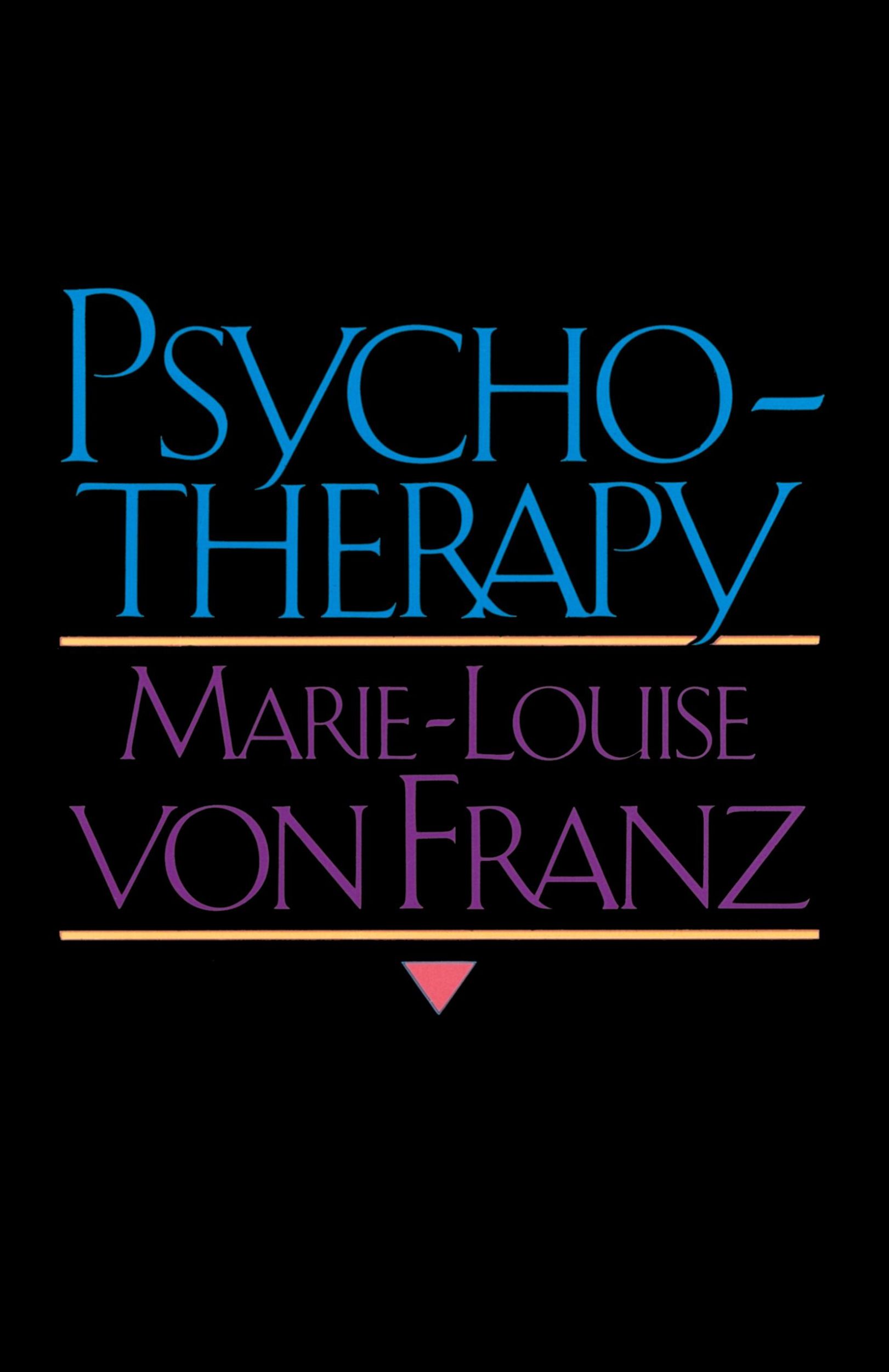 Cover: 9781570626210 | Psychotherapy | Marie-Louise Von Franz | Taschenbuch | Englisch | 1993