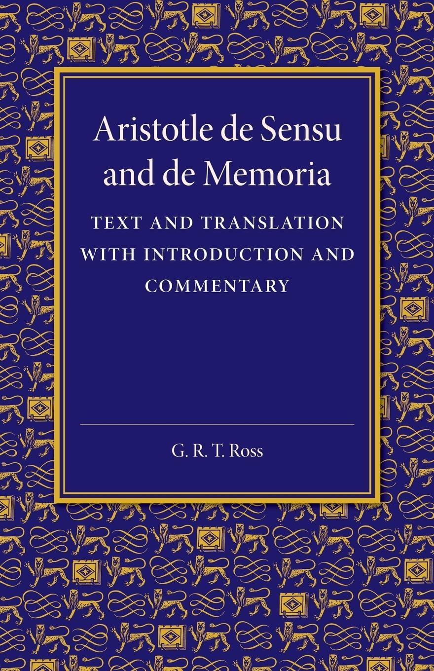 Cover: 9781107418646 | de Sensu and de Memoria | Aristotle | Taschenbuch | Paperback | 2014