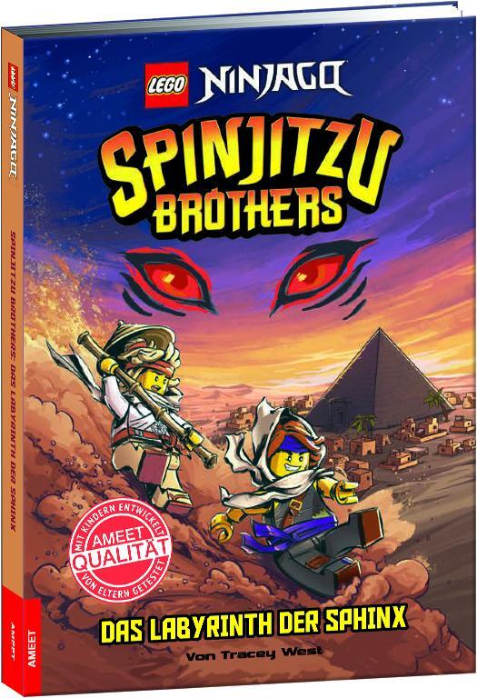 Cover: 9783960806233 | LEGO® NINJAGO® - Das Labyrinth der Sphinx | Spinjitzu Brothers | Buch