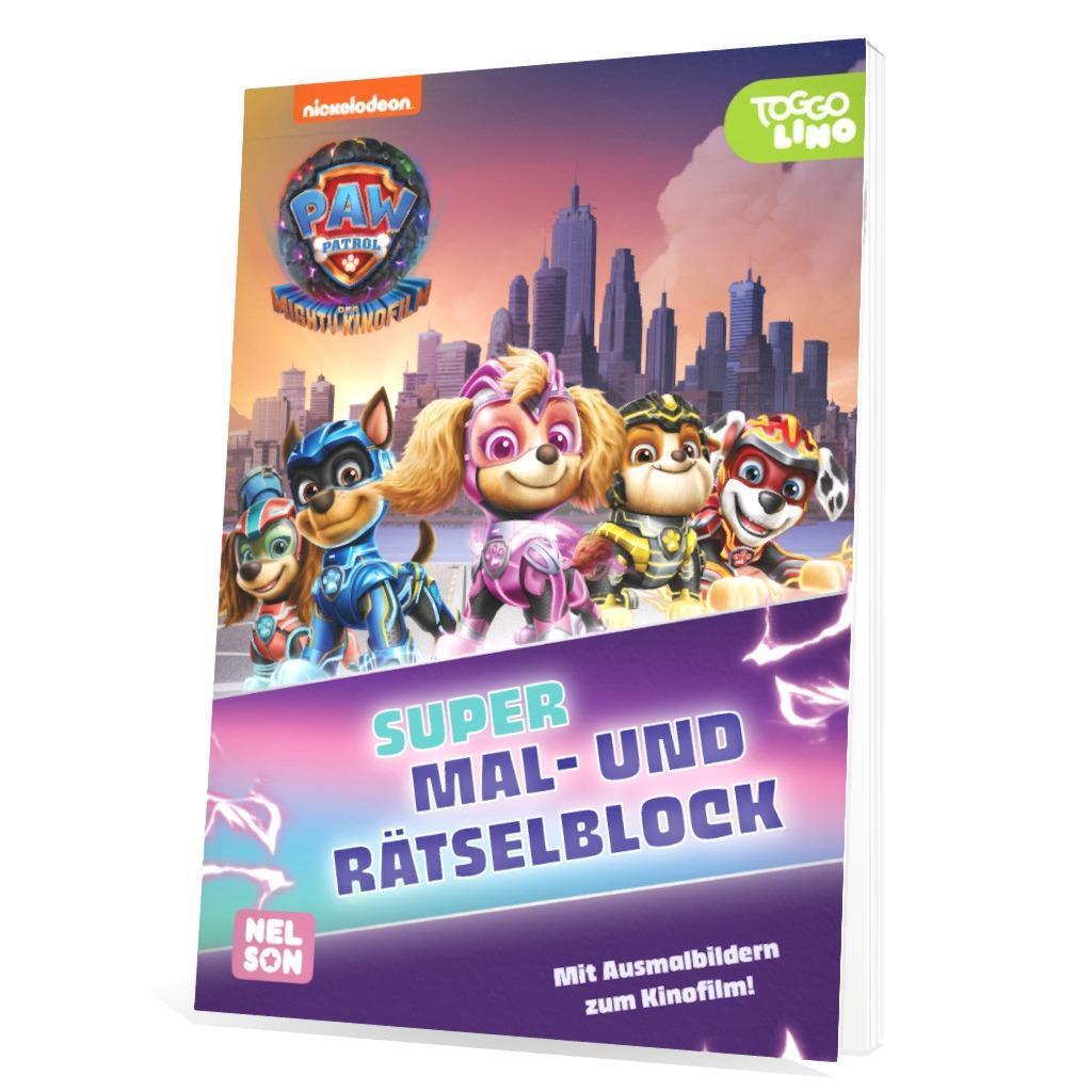 Bild: 9783845123783 | PAW Patrol - Der Mighty Kinofilm: Super Mal- und Rätselblock | Buch