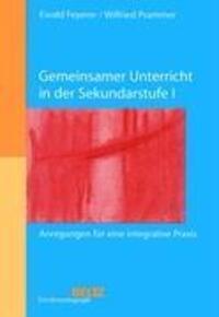 Cover: 9783407572080 | Gemeinsamer Unterricht in der Sekundarstufe I | Ewald Feyerer (u. a.)