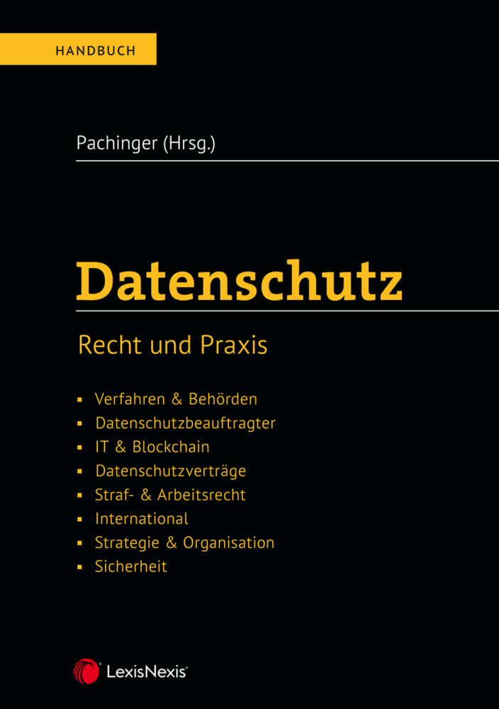 Cover: 9783700773863 | Datenschutz (f. Österreich) | Recht und Praxis | Michael M. Pachinger