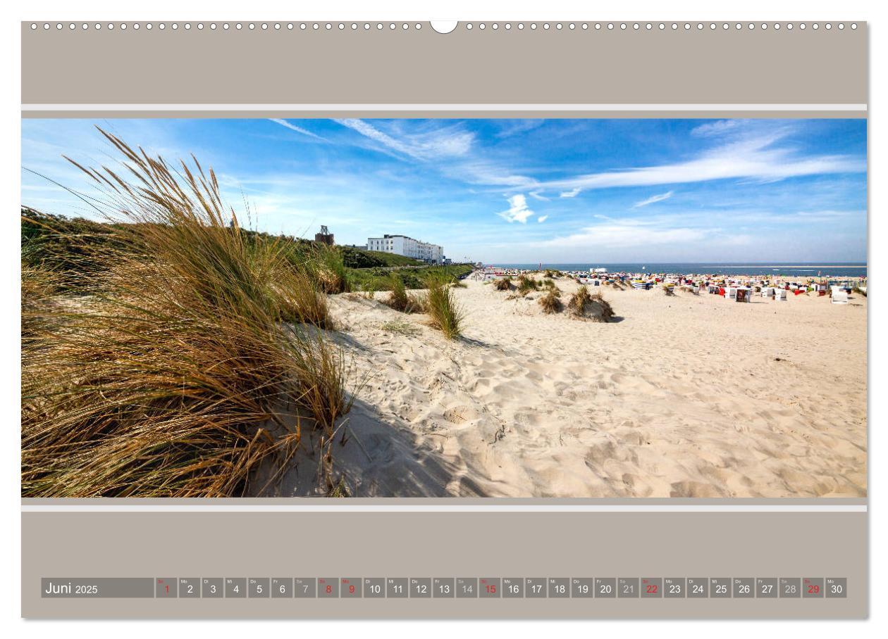 Bild: 9783435485123 | Strandblicke Borkum und Norderney (Wandkalender 2025 DIN A2 quer),...