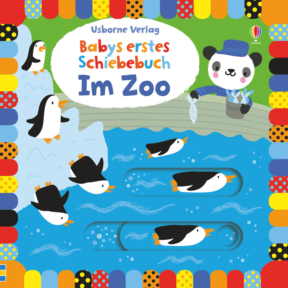 Cover: 9781782325529 | Babys erstes Schiebebuch: Im Zoo | Fiona Watt | Buch | Unzerr. | 10 S.