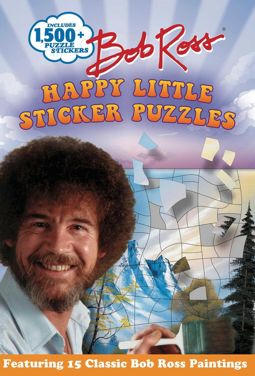 Cover: 9781684129157 | Bob Ross Happy Little Sticker Puzzles | Gina Gold | Taschenbuch | 2019