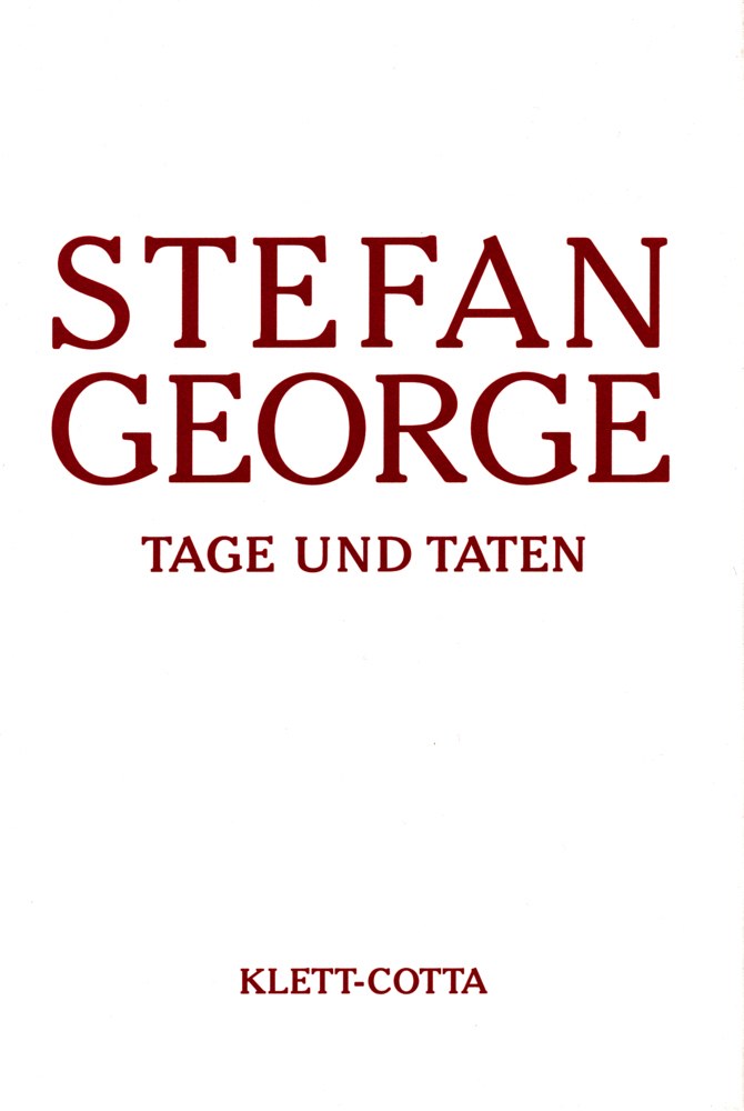 Cover: 9783608951219 | Sämtliche Werke in 18 Bänden, Band 17. Tage und Taten....