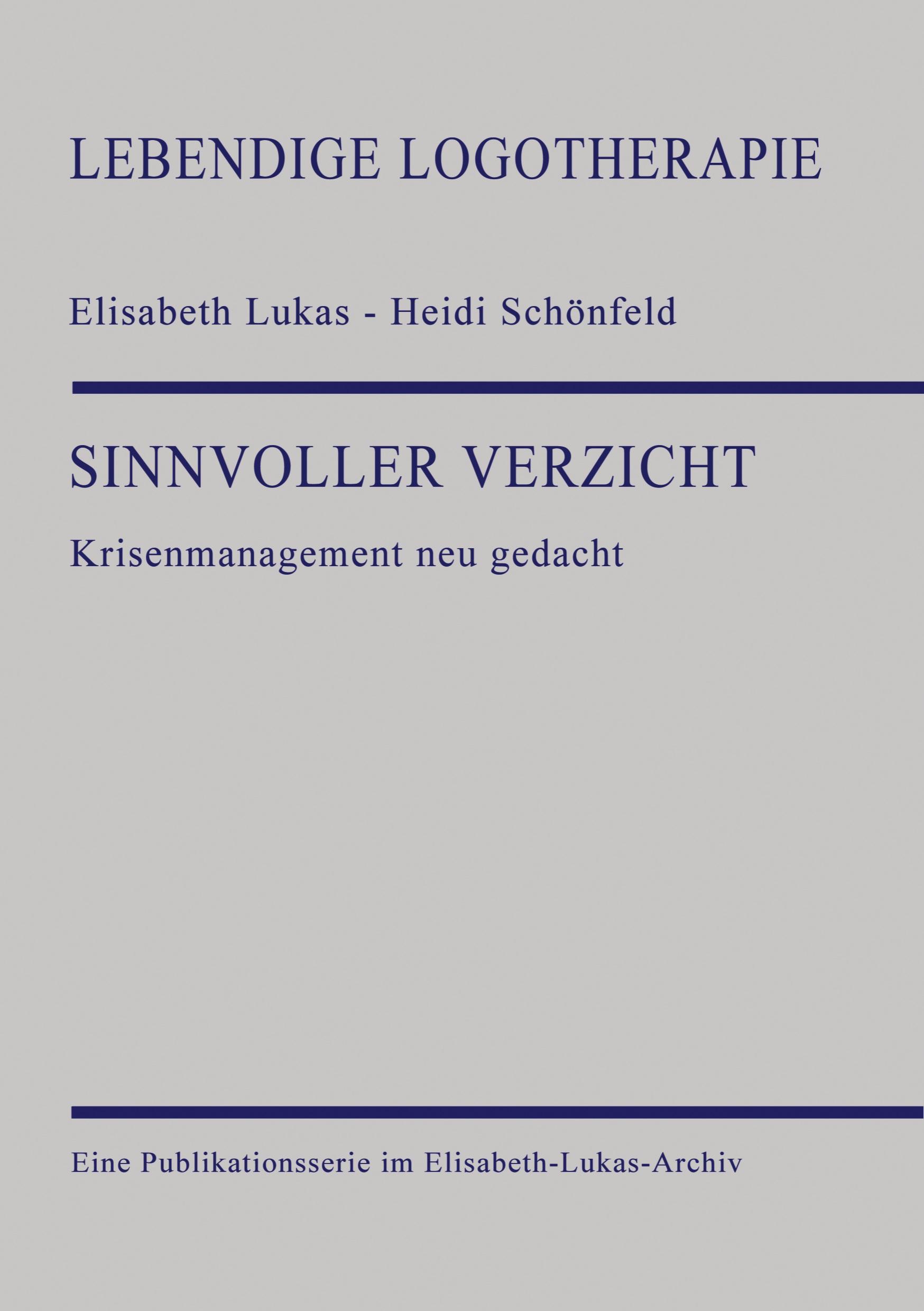 Cover: 9783384334732 | Sinnvoller Verzicht | Krisenmanagement neu gedacht | Lukas (u. a.)