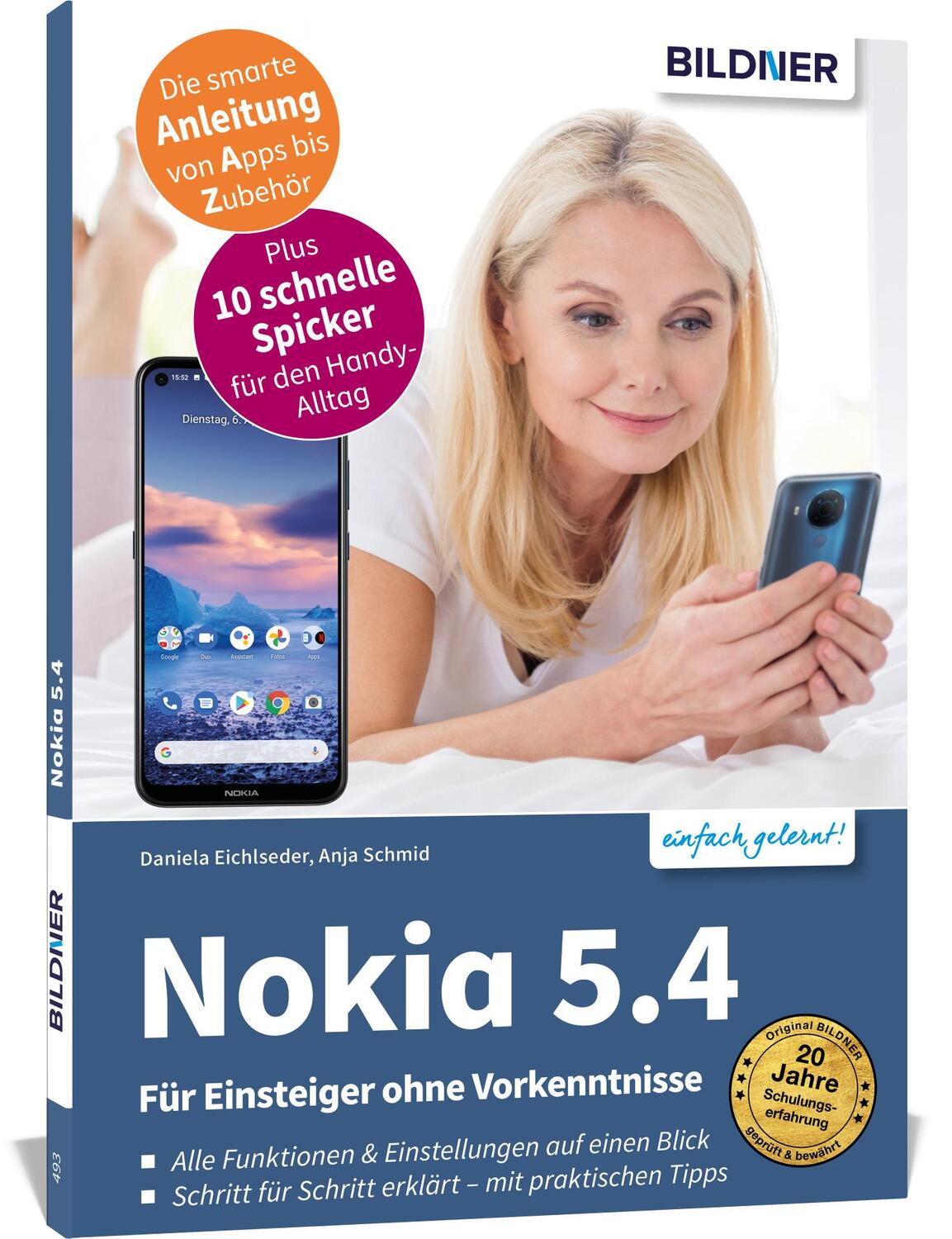 Cover: 9783832804695 | Nokia 5.4 - Für Einsteiger ohne Vorkenntnisse | Anja Schmid (u. a.)