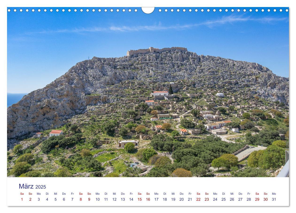 Bild: 9783383959172 | Insel Chalki (Wandkalender 2025 DIN A3 quer), CALVENDO Monatskalender