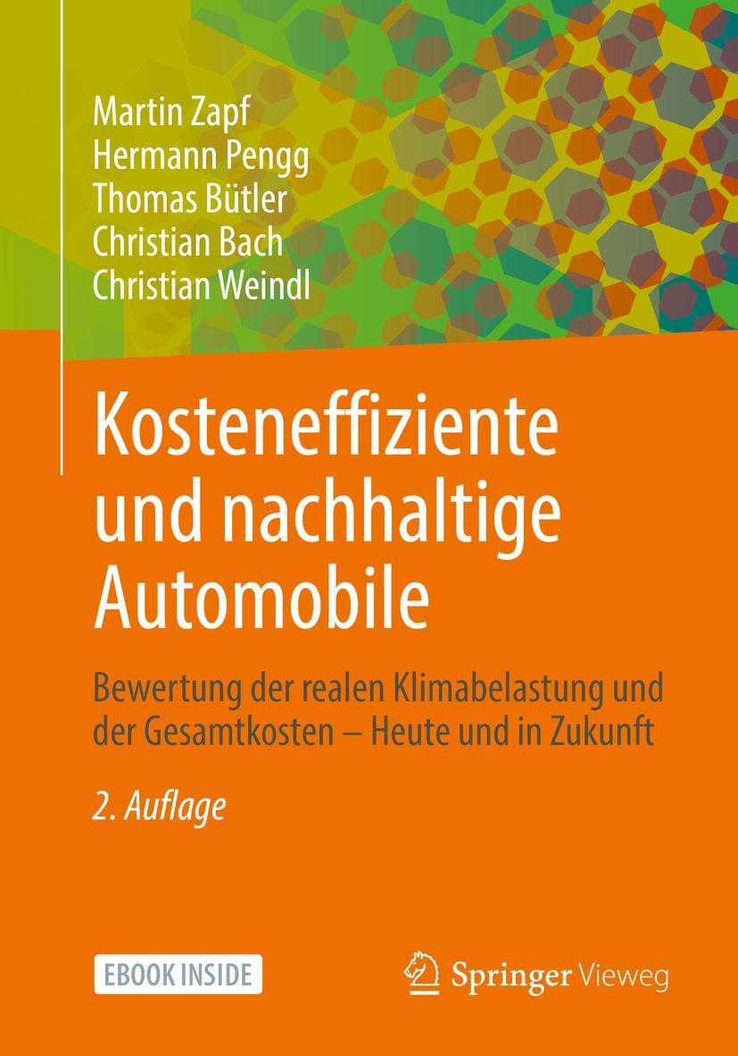 Cover: 9783658332501 | Kosteneffiziente und nachhaltige Automobile | Martin Zapf (u. a.)