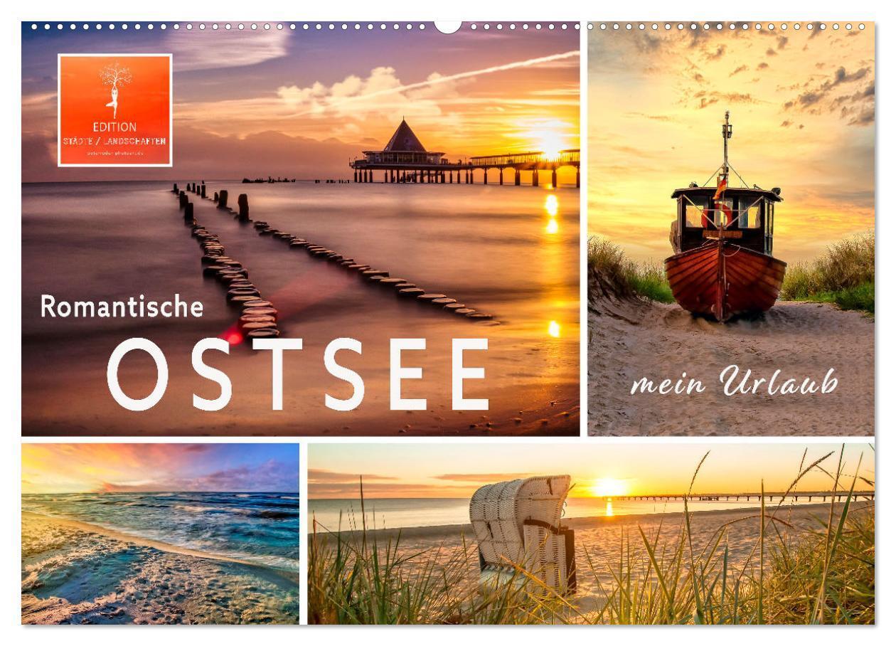 Cover: 9783675551800 | Romantische Ostsee - mein Urlaub (Wandkalender 2024 DIN A2 quer),...