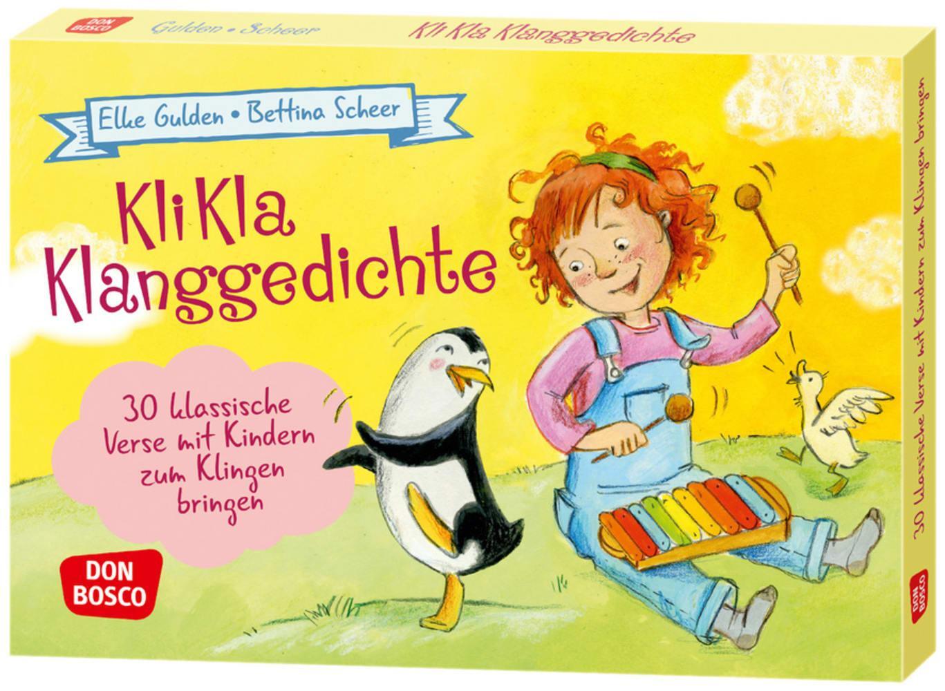 Cover: 4260179516566 | KliKlaKlang-Gedichte | Elke Gulden (u. a.) | Box | 32 S. | Deutsch