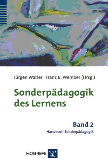 Cover: 9783801717094 | Sonderpädagogik des Lernens | Jürgen Walter (u. a.) | Buch | XXII